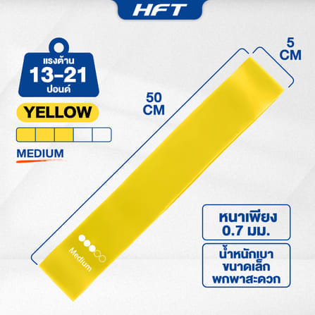 เซตยางยืดออกกำลังกาย HOMEFITTOOLS รุ่น LOOP BAND_6